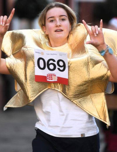 The Spirit of Christmas : The Rotary Club of Gloucester Santa Fun Run #GlosSantaFunRun held in Gloucester City centre on Saturday 14th December 2024. Credit to PAUL NICHOLLS PHOTOGRAPHY www.paulnichollsphotography.com available for PRESS/PR/EVENT/ROYAL and VIP VISITS/CORPORATE/WEBSITE Photography tel 07718 152168